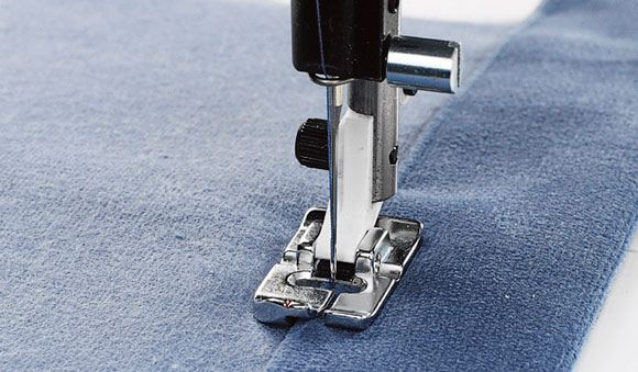 Left Edge Topstitching